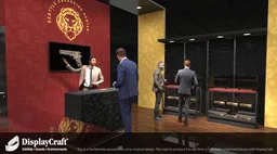 20x30 Peninsula booth design by DisplayCraft